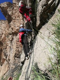 امداد زمینی و هوایی برای نجات دو کوهنورد