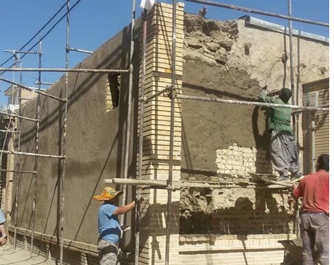 بافت تاریخی روستای کوشکی بروجرد مرمت شد
