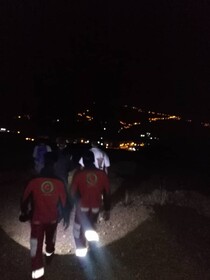 نجات جان ۲ گردشگر کوهنورد در ارتفاعات سفیدکوه خرم‌آباد