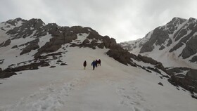 پنج کوهنورد در بهمن اشترانکوه ناپدید شدند