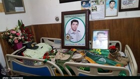 دیدار رئیس سازمان قضایی نیروهای مسلح لرستان با خانواده شهید نورخدا موسوی