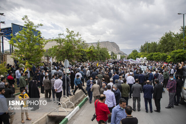 راهپیمایی روز قدس در لرستان