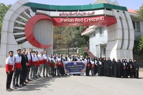 آغاز طرح شوق رویش جوانان جمعیت هلال احمر لرستان