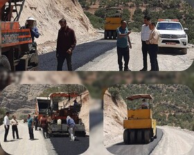 ساخت و توسعه ۷۰ کیلومتر راه روستایی خرم‌آباد