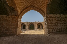 آغاز مرمت کاروانسرای گوشه شهنشاه