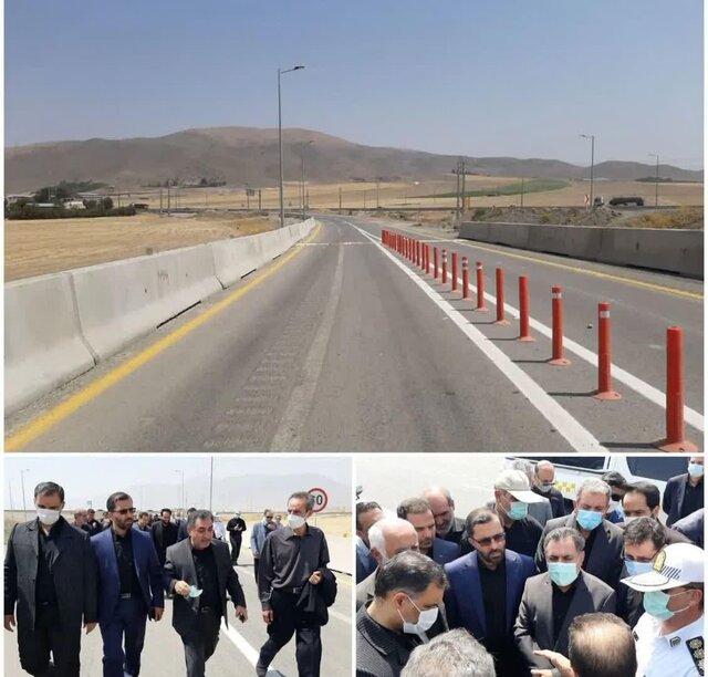 بازگشایی ورودی آزادراه اراک - خرم‌آباد از سمت بروجرد