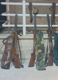ضبط ۴ قبضه اسلحه شکاری از متخلفین شکار و صید در بروجرد