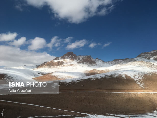 طبیعت برفی شهرستان دلفان 