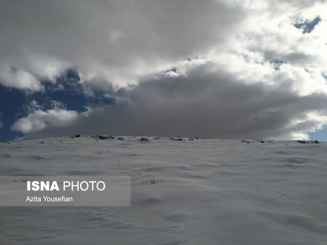 طبیعت برفی شهرستان دلفان