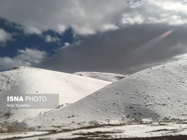 طبیعت برفی شهرستان الیگودرز