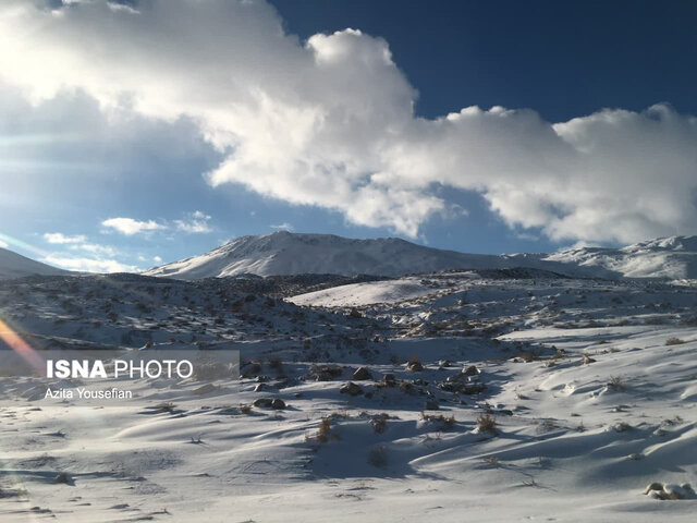 طبیعت برفی شهرستان الیگودرز