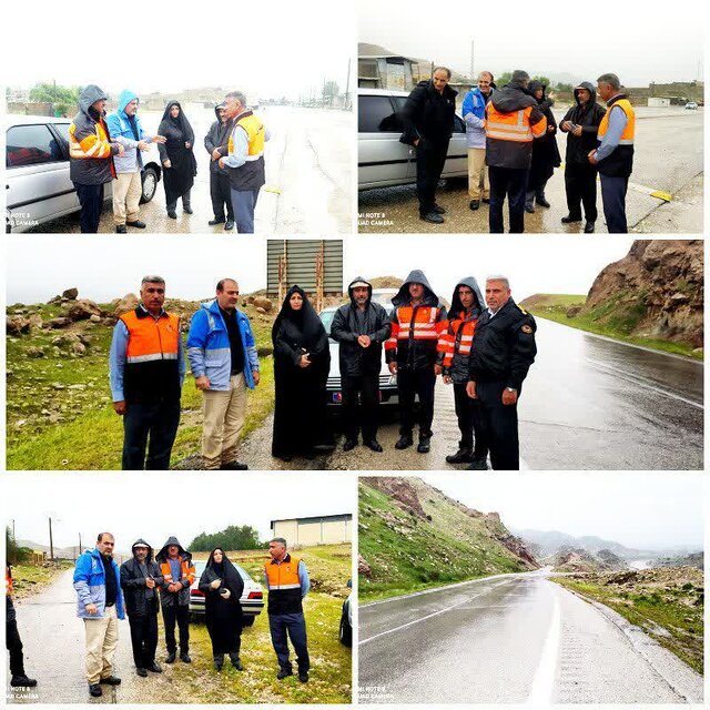 جاده امامزاده شاه احمد مسدود است جاده امامزاده شاه احمد مسدود است