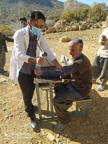 اعزام ۳ گروه بهداشتی و درمانی به روستاهای بروجرد
