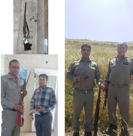 کشف و ضبط ۳ قبضه اسلحه شکاری مجاز و غیرمجاز در لرستان