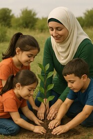 درختکاری به مناسبت روز مادر در بروجرد؛ غرس ۱۰۰ نهال در این روز