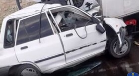 ۲ کشته و ۴ زخمی در تصادف محور پلدختر - خرم‌آباد