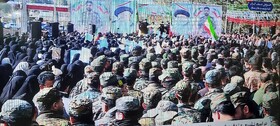 تشییع پیکر پاسدار مدافع امنیت در کوهدشت