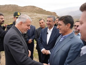 وزیر میراث‌ فرهنگی وارد پلدختر شد