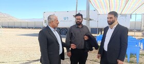 استقرار بیمارستان سیار «برکت» در رومشکان