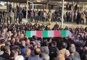 تشییع پیکر ۲  شهید در لرستان