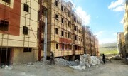 پیشرفت ۷۰ درصدی پروژه ۲۸۸ واحدی نهضت ملی الیگودرز