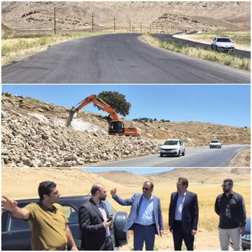 پیشرفت فیزیکی حدود ۶۰ درصدی پروژه احداث باند دوم اسلام‌آباد -پلدختر-بابازید