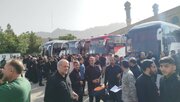 اعزام بیش از ۸۵۰۰ هزار زائر لرستانی به مراسم تشییع پیکر رهبر شهید با ناوگان حمل‌ونقل عمومی