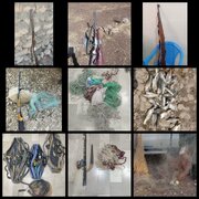 دستگیری متخلفان شکار و صید در مناطق تحت مدیریت استان لرستان