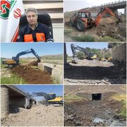 پاکسازی و لایروبی ۳۰۰۰ دستگاه پل در محورهای لرستان