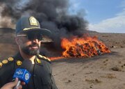 امحای ۴ تن و ۲۰۰ کیلوگرم انواع مواد مخدر در الیگودرز