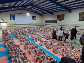توزیع 750 بسته معیشتی در قالب رزمایش کمک مومنانه در کمیجان
