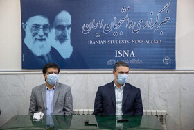 حضور سیدعلی آقازاده استاندار مرکزی و بهروز اکرمی معاون سیاسی، امنیتی و اجتماعی استاندار مرکزی در ایسنا