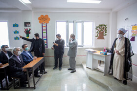 بازدید بازدید محمدباقر نوبخت، رئیس سازمان مدیرت و برنامه ریزی کشور از حوزه علمیه خاتمالانبیا اراک