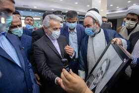 در حاشیه بازدید محمدباقر نوبخت از تالار مرکزی اراک