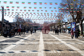 پیاده راه خیابان امیرکبیر اراک به بهره‌برداری رسید