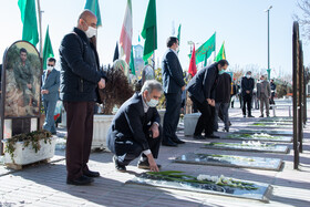 تجدید میثاق دانشگاهیان استان مرکزی با شهدا
