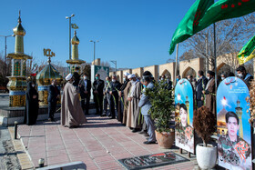 تجدید میثاق دانشگاهیان استان مرکزی با شهدا