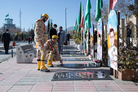 تجدید میثاق دانشگاهیان استان مرکزی با شهدا