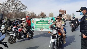 آغاز راهپیمایی خودرویی 22 بهمن در استان مرکزی