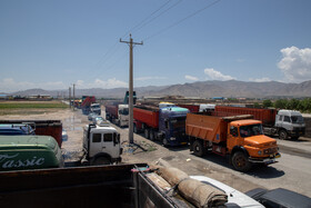 تجمع تعدادی از کمپرسی‌داران در اراک