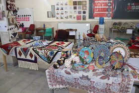 برگزاری نمایشگاه صنایع دستی و مشاغل خانگی در جهاددانشگاهی ساوه