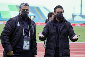 اعتراض فرهاد مجیدی به افراد حاضر در جایگاه ویژه