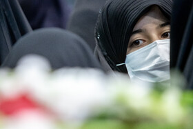 مراسم وداع با دو شهید گمنام دفاع مقدس - مصلی اراک