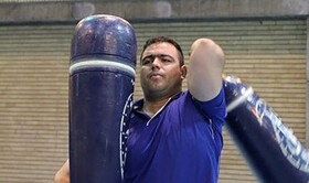 ورزشکار استان مرکزی قهرمان میل‌گیری سنگین ایران شد