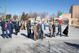 مراسم تجدید میثاق دانشگاهیان استان مرکزی با شهدای انقلاب اسلامی