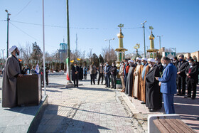 مراسم تجدید میثاق دانشگاهیان استان مرکزی با شهدای انقلاب اسلامی
