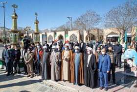 مراسم تجدید میثاق دانشگاهیان استان مرکزی با شهدای انقلاب اسلامی