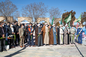 مراسم تجدید میثاق دانشگاهیان استان مرکزی با شهدای انقلاب اسلامی