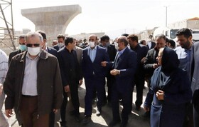 ضرب الاجل وزیر راه برای تکمیل پل سنجان اراک