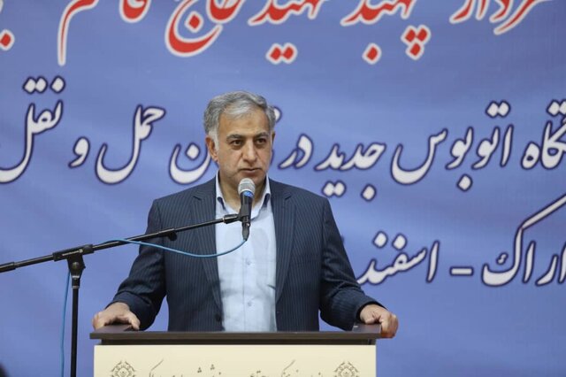 تقاطع غیر همسطح سردار سلیمانی اراک افتتاح شد